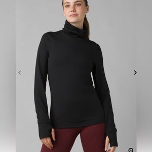 Prana Ice Flow Long Sleeve XS Black NWT